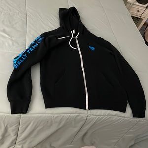 Subaru Men's Hoodie Black Blue